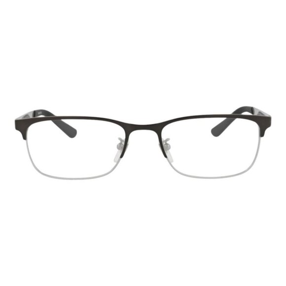 Gucci Mens Square/Rectangle Ruthenium Black Transparent Fashion Designer Eyewear - Picture 1 of 4